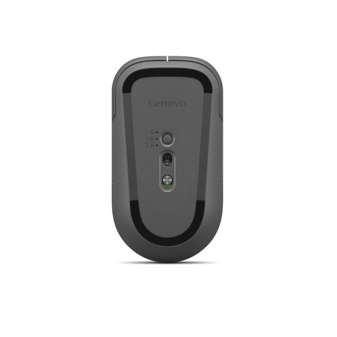 Lenovo Pro Plus 6050 ratón Oficina Ambidextro RF Wireless + Bluetooth Óptico 2400 DPI 2 Lenovo Pro Plus 6050 ratón con 2400 DPI y 10 botones programables