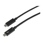 Cable Lenovo Thunderbolt de 2 metros, capacidad de 40 Gbit por segundo en color negro, SKU 4Z51A40455