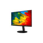 Monitor Lenovo ThinkVision T24m-10 LED de 23.8 pulgadas, resolución 1920 x 1080 píxeles, Full HD, color negro. SKU 61CFRAT2EU