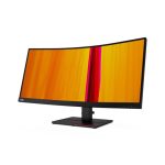 Lenovo ThinkVision T34w-20 pantalla para PC de 34 pulgadas con resolución 3440 x 1440 Pixeles UltraWide Quad HD LCD en color negro, modelo 61F3GAT1EU
