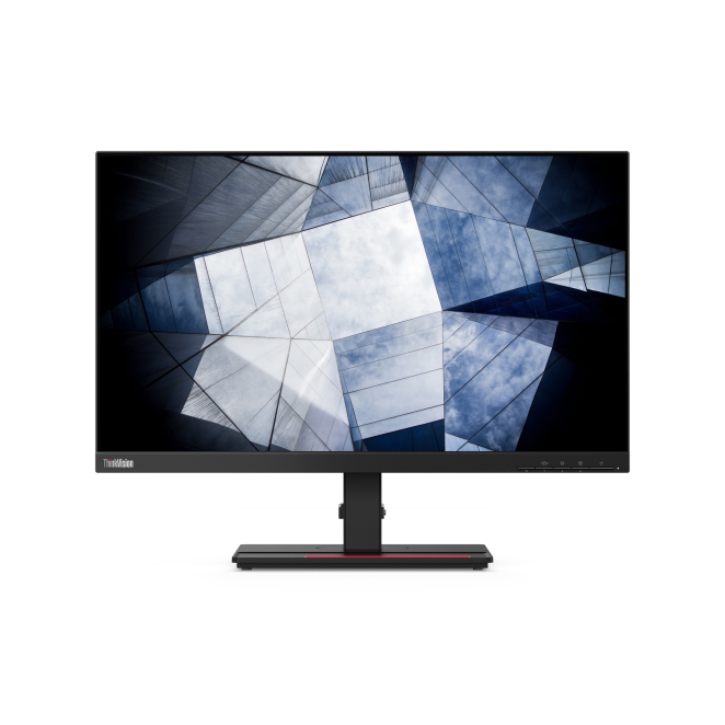 Lenovo ThinkVision P24h-2L LED display 60,5 cm (23.8″) 2560 x 1440 Pixeles Quad HD Negro 1 Lenovo ThinkVision P24h-2L monitor frontal