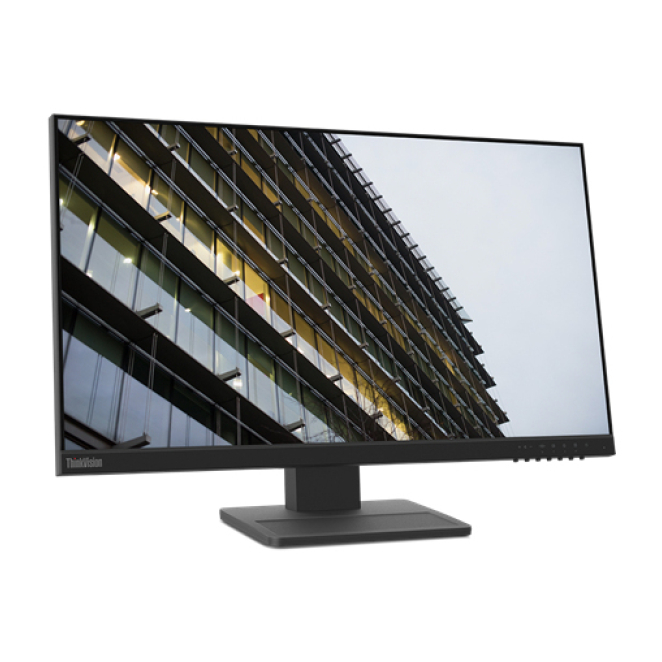 Lenovo ThinkVision E24-28 Monitor LED Full HD 23.8 pulgadas Monitor Lenovo ThinkVision E24-28 de 23.8 pulgadas, resolución Full HD 1920x1080, color negro. SKU 62B8MAT3EU