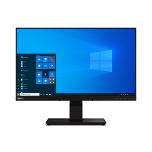 Lenovo ThinkVision T24t-20, LED display de 23.8 pulgadas, resolución 1920x1080 pixeles Full HD, pantalla táctil capacitiva, color negro, 62C5GAT1EU