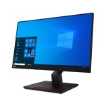 Lenovo ThinkVision T24t-20, LED display de 23.8 pulgadas, resolución 1920x1080 pixeles Full HD, pantalla táctil capacitiva, color negro, 62C5GAT1EU