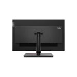 Lenovo ThinkVision P27u-20, pantalla para PC de 68,6 cm (27 pulgadas), resolución 3840 x 2160 Pixeles, 4K Ultra HD, LED, color negro, 62CBRAT6EU