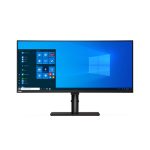 Monitor Lenovo ThinkVision P40w-20 con pantalla LED de 100.8 cm (39.7 pulgadas), resolución 5120 x 2160 pixeles, en color negro. Código 62DDGAT6EU