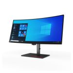 Monitor Lenovo ThinkVision P40w-20 con pantalla LED de 100.8 cm (39.7 pulgadas), resolución 5120 x 2160 pixeles, en color negro. Código 62DDGAT6EU