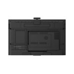 Vista frontal de la pantalla Lenovo ThinkVision T65, tamaño de 65 pulgadas, resolución 4K Ultra HD, LED táctil, SKU 62F2WA1CEK