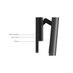 Monitor Lenovo ThinkVision P27q-30 LED de 27 pulgadas, resolución 2560 x 1440 Pixeles, color negro, SKU 63A2GAT1EU