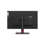 Monitor Lenovo T27h-30 LED de 27 pulgadas con resolución 2560 x 1440 Pixeles en color negro, modelo 63A3GAT1EU