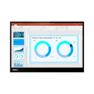 Lenovo ThinkVision M14d, pantalla LED de 35,6 cm con resolución 2240 x 1400 píxeles, 2.2K, color negro, 63AAUAT6WL