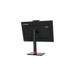 Monitor Lenovo ThinkVision T24v-30, 23.8 pulgadas, resolución 1920 x 1080 Pixeles, Full HD, color negro, 63D8MAT3EU