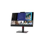 Monitor Lenovo ThinkVision T24v-30, 23.8 pulgadas, resolución 1920 x 1080 Pixeles, Full HD, color negro, 63D8MAT3EU