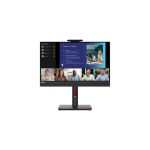 Monitor Lenovo ThinkVision T24v-30, 23.8 pulgadas, resolución 1920 x 1080 Pixeles, Full HD, color negro, 63D8MAT3EU