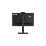 Monitor Lenovo ThinkVision T24v-30, 23.8 pulgadas, resolución 1920 x 1080 Pixeles, Full HD, color negro, 63D8MAT3EU