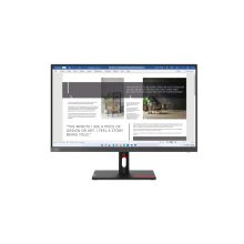 Monitor Lenovo ThinkVision S27i-30 LED de 27 pulgadas con resolución Full HD 1920 x 1080 en color gris, SKU 63DFKAT4EU