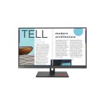 Monitor Lenovo ThinkVision S25e-30 con pantalla LED de 24.5 pulgadas, resolución 1920x1080 Pixeles, Full HD en color gris, SKU 63E0KAT4EU