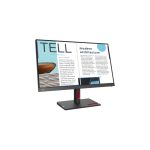 Monitor Lenovo ThinkVision S25e-30 con pantalla LED de 24.5 pulgadas, resolución 1920x1080 Pixeles, Full HD en color gris, SKU 63E0KAT4EU