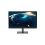 Vista del monitor Lenovo ThinkVision P32pz-30 de 31.5 pulgadas, resolución 3840 x 2160 Pixeles, 4K Ultra HD, color negro. SKU 63E5GAT2EU