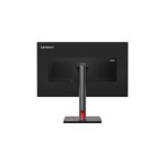 Vista del monitor Lenovo ThinkVision P32pz-30 de 31.5 pulgadas, resolución 3840 x 2160 Pixeles, 4K Ultra HD, color negro. SKU 63E5GAT2EU