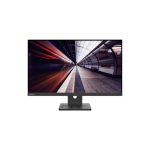 Monitor Lenovo ThinkVision E24-30 con pantalla LED de 23.8 pulgadas, resolución Full HD de 1920 x 1080 píxeles, en color negro. SKU: 63EDMAT2EU