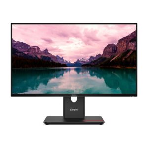 Imagen del monitor Lenovo ThinkVision T24-40 LED de 23.8 pulgadas con resolución Full HD 1920 x 1080 píxeles en color negro, SKU 64A4MATXEU