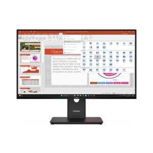Monitor Lenovo ThinkVision T27-40 con pantalla LED de 27 pulgadas, resolución Full HD 1920 x 1080 píxeles. SKU: 64A5MAT6EU
