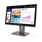 Lenovo ThinkVision P24Q-40 LED display 60.5 cm (23.8″) 2560 x 1440 Pixels Quad HD LCD in black, SKU 64B2GAT1EU