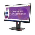 Monitor Lenovo ThinkVision T24D-40 de 23.8 pulgadas con resolución Full HD 1920 x 1080 píxeles, color negro, SKU 64B9GAT1EU