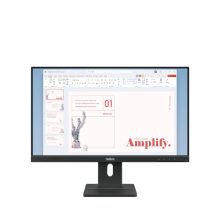 Monitor Lenovo ThinkVision E24-40 de 23.8 pulgadas con resolución Full HD 1920x1080, LCD en color negro, SKU 64BAMAT1EU
