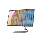 Monitor Lenovo Q27h-10 LED de 27 pulgadas con resolución 2560 x 1440 Pixeles en color gris, SKU 66A7GAC2EU