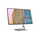 Monitor Lenovo Q27h-10 LED de 27 pulgadas con resolución 2560 x 1440 Pixeles en color gris, SKU 66A7GAC2EU