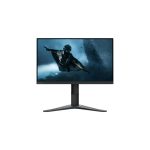 Monitor Lenovo G27qe-20 LED de 27 pulgadas con resolución de 2560 x 1440 píxeles, en color negro. SKU: 66E1GAR1EU