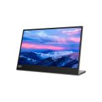 Monitor Lenovo L15 LED de 39,6 cm (15.6 pulgadas), resolución 1920 x 1080 Pixeles, Full HD, en color negro y gris. SKU: 66E4UAC1WL
