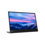 Monitor Lenovo L15 LED de 39,6 cm (15.6 pulgadas), resolución 1920 x 1080 Pixeles, Full HD, en color negro y gris. SKU: 66E4UAC1WL
