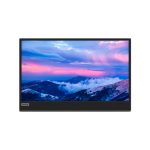 Monitor Lenovo L15 LED de 39,6 cm (15.6 pulgadas), resolución 1920 x 1080 Pixeles, Full HD, en color negro y gris. SKU: 66E4UAC1WL