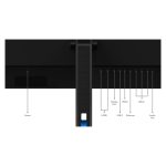 Lenovo Legion R45w-30, monitor para PC de 113 cm, 5120 x 1440 pixeles, pantalla DQHD LED en color negro, SKU 67B1GAC3EU