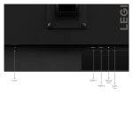 Monitor Lenovo Legion R27qe de 27 pulgadas con resolución Quad HD 2560 x 1440 píxeles, SKU 67C5GAC1EU