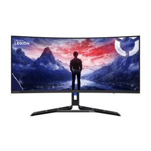 Imagen del monitor Lenovo Legion R34w-30 con pantalla de 34 pulgadas, resolución 3440 x 1440 Pixeles Wide Quad HD, modelo en negro, SKU 67C7GACBEU