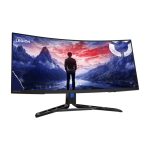 Imagen del monitor Lenovo Legion R34w-30 con pantalla de 34 pulgadas, resolución 3440 x 1440 Pixeles Wide Quad HD, modelo en negro, SKU 67C7GACBEU