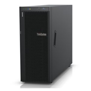 Imagen del Lenovo ThinkSystem ST550, un servidor torre 4U con procesador Intel Xeon Silver 4210R de 2,4 GHz, 32 GB de RAM DDR4, ideal para empresas, SKU 7X10A0EKEA.
