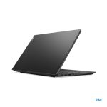 Vista frontal del Lenovo V15 G3 IAP con procesador Intel Core i7-1255U, 8 GB de RAM DDR4, 512 GB SSD, pantalla Full HD de 15.6 pulgadas, Wi-Fi 5 y Windows 11 Pro, en color negro. SKU: 82TT0009SP