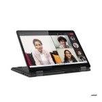 Lenovo 13w Yoga Gen 2, portátil híbrido 2-en-1 con AMD Ryzen 5 7530U, pantalla táctil de 13.3 pulgadas WUXGA, 16 GB de RAM, 512 GB SSD, Wi-Fi 6, Windows 11 Pro en Alemán, color negro, SKU 82YR000BGE