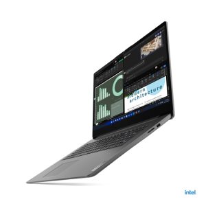 Portátil Lenovo V17 G4 IRU con procesador Intel Core i5-1335U, pantalla de 17,3 pulgadas Full HD, 16GB de memoria RAM DDR4, disco sólido de 512GB, Wi-Fi 6 y Windows 11 Pro. SKU: 83A20001SP