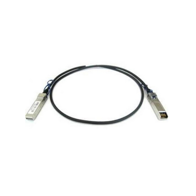 Lenovo cable de fibra óptica e InfiniBand 1 m SFP+ negro Imagen del cable Lenovo 90Y9427, un cable de fibra óptica e InfiniBand de 1 metro, color negro, con conectores SFP+