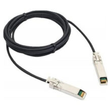 Cable de fibra óptica e InfiniBand SFP+ de 5 metros en color negro de Lenovo, SKU 90Y9433, ideal para centros de datos.