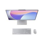 Lenovo IdeaCentre AIO 24ARR9 con procesador AMD Ryzen 5 7535HS, pantalla de 23.8 pulgadas Full HD, 16 GB de RAM DDR5, 512 GB SSD, Wi-Fi 6, SKU F0HR007QSP en gris