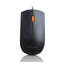 Imagen del ratón Lenovo GX30M39704 ideal para oficina, ambidextro con conexión USB tipo A y sensor óptico de 1600 DPI. SKU GX30M39704