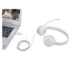 Auriculares alámbricos Lenovo GXD1E71385, conector USB tipo A, color gris. Ideal para llamadas y música