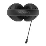 Auriculares Lenovo H110 Gaming Headset alámbrico con diadema en color negro, modelo GXD1P46879